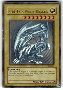 Blue-Eyes White Dragon SDK-001 Ultra Rare Starter Deck: Kaiba Yu-Gi-Oh MP - Image 1