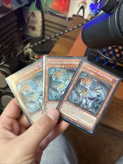 Yugioh Fydraulis Harmonia Secret Rare BLZD-EN024 Near Mint x3 Playset - Image 1
