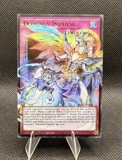 YuGiOh Dominus Impulse Ultra Rare 1st Edition BLGG-EN146 English - Image 1