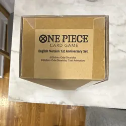 Bandai Namco One Piece Card Game English 1st Anniversary Set- sealed - Image 1