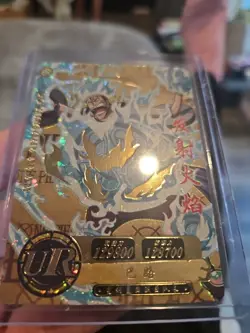 One Piece Collectible Trading Buggy Stock Holo Foil Cavendish UR HZO1124 - Image 3
