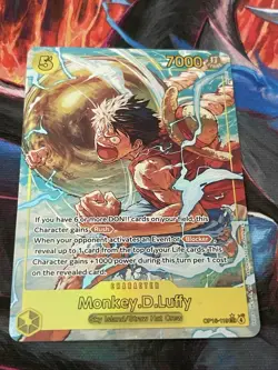 ONE PIECE ENGLISH Monkey D. Luffy OP15-119 SEC ALT Adventure on KAMI's OP15 - Image 1