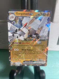 Garganacl EX 089/142 S&V Stellar Crown Holo Double Rare Pokemon Card - NM - Image 1