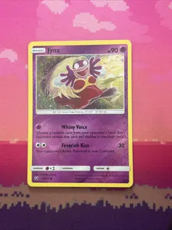 Pokemon Card Jynx Shining Legends Reverse Holo 38/73 Near Mint - Image 1