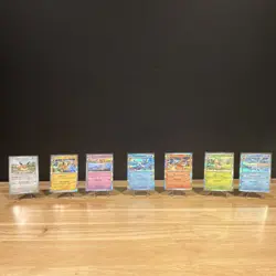 Pokemon TCG Brilliant Stars Eevee Jolteon Sylveon Vaporeon Flareon Lot 7 EN Holo - Image 1