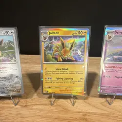Pokemon TCG Brilliant Stars Eevee Jolteon Sylveon Vaporeon Flareon Lot 7 EN Holo - Image 3