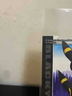 2009 Umbreon Pokemon Sticker Seal No.207 Bandai Japanese Nintendo RARE - Image 3