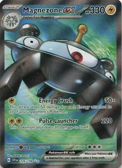 Magnezone ex 226/198 Ultra Rare Scarlet & Violet Pokemon Lightly Played - Image 1