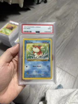 Pokemon 1999 Jungle Goldeen #53 PSA 9 - Image 1