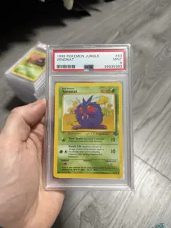 Pokemon 1999 Jungle Venonat #63 PSA 9 - Image 1