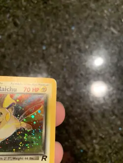 Pokemon Dark Raichu 83/82 Team Rocket Holo Secret Rare English WOTC 2000 - Image 2