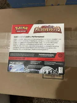 Pokemon TCG Scarlet & Violet Paldea Evolved 36 Pack Booster Box Factory Sealed - Image 2