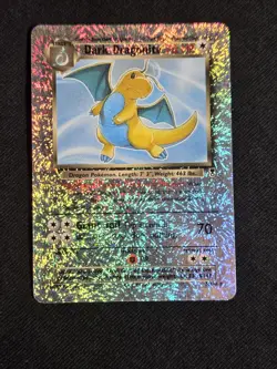 Dark Dragonite 5/110 Legendary LC Reverse Holo Rare Pokemon WOTC Vintage Grail - Image 2