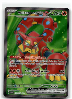 Volcanion ex 171/159 Ultra Rare Journey Together Pokemon NM b6 #2 - Image 1