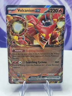 Pokemon Volcanion ex 031/159 Journey Together Double Rare Holo NM - Image 1