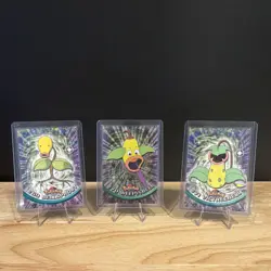 Topps Pokemon Bellsprout #69 Weepinbell #70 Victreebel #71 Lot 3 1999 EN Holo - Image 1
