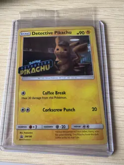 Detective Pikachu [Stamp] SM190 Pokemon Promo Sealed - Image 1
