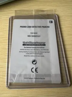 Detective Pikachu [Stamp] SM190 Pokemon Promo Sealed - Image 2