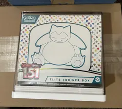 Pokemon TCG Scarlet & Violet 151 Elite Trainer Box Factory Sealed NEW In Case - Image 1