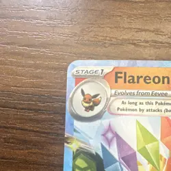 The Pokemon Company Flareon ex 014/131 Prismatic Evolutions DR Holo ENG 270HP - Image 2