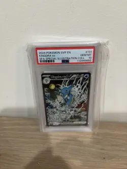 PSA 10 KINGDRA EX SPECIAL ILLUSTRATION 131 2024 POKEMON SVP EN PROMO - Image 1