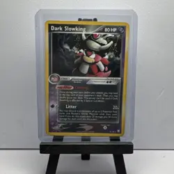 Pokemon Dark Slowking Reverse Holo Holo Rare Team Rocket Returns 9/109 80 HP - Image 1