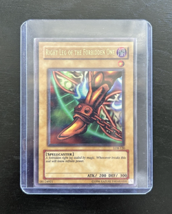 Right Leg of the Forbidden One LOB-120 – Ultra Rare Unlimited – VLP/ NM - Image 1