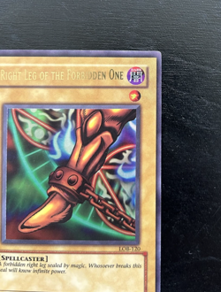Right Leg of the Forbidden One LOB-120 – Ultra Rare Unlimited – VLP/ NM - Image 5
