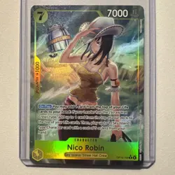 NICO ROBIN | OP15-109 | ALT ART | ADVENTURE ON KAMI’S ISLAND | ONE PIECE TCG - Image 1