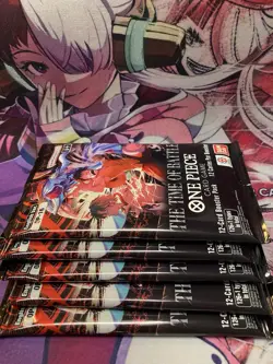 One Piece TCG OP16 The Time Of Battle Booster Packs ENGLISH (x5) - Image 1