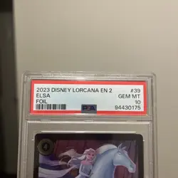 2023 Disney Lorcana EN2 Elsa, Gloves Off Errata Foil - Image 3