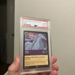 2023 Disney Lorcana EN2 Elsa, Gloves Off Errata Foil - Image 5