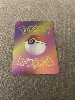 Armored Pikachu GX Rainbow Foil Fan Art Display Card Hp170 Thunderstorm 🔥 - Image 2