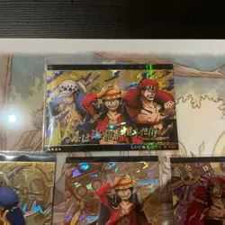 One Piece Card Gold Foil Wafer Bulk Lot Romance Dawn Promo Pack Rare - Image 2