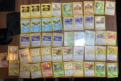 Pokemon TCG lot vintage 314 cards (Base/Jungle/Fossil /TR/GH/GC/Neo/Base2) - Image 1