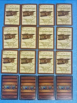 Bandai One Piece Hyper Battle Luffy 16 Card Lot Vintage Authentic Rare - Image 2