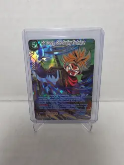 SS Trunks God Sealing Technique BT10 SPR Foil Dragon Ball Super Card Game | NM - Image 1