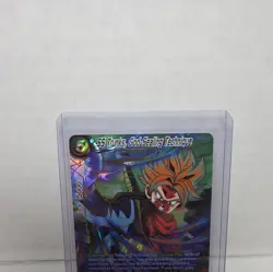 SS Trunks God Sealing Technique BT10 SPR Foil Dragon Ball Super Card Game | NM - Image 5