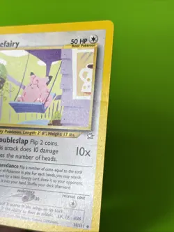 Clefairy 30/111 1st Edition Neo Genesis Pokemon Card MP - Image 4