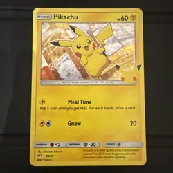 Pokemon Pikachu TCG Holo Card 25/25 McDonald's 2021 Promo (NM Condition) - Image 1