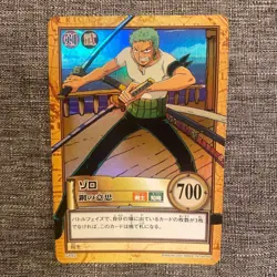 ONE PIECE Carddass Hyper Battle Zoro C492 Trading Card - Image 1