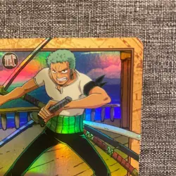 ONE PIECE Carddass Hyper Battle Zoro C492 Trading Card - Image 3