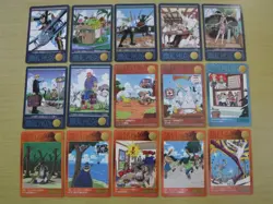 Bandai Carddass One Piece Visual Adventure 15 Card Set Retro Rare Vintage - Image 1