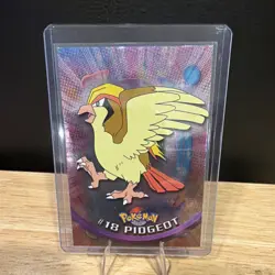 Topps Pokemon TV Animation Edition Pidgeot #18 Holo Card English - Image 1