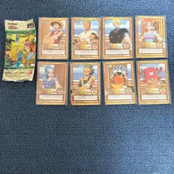 One Piece Carddass EX Jump Festa Nakama no Shirushi Trading Card Set Rare - Image 1