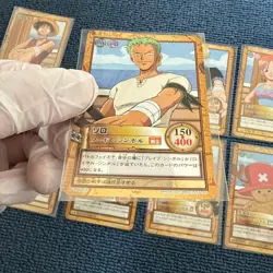One Piece Carddass EX Jump Festa Nakama no Shirushi Trading Card Set Rare - Image 3