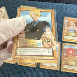 One Piece Carddass EX Jump Festa Nakama no Shirushi Trading Card Set Rare - Image 4