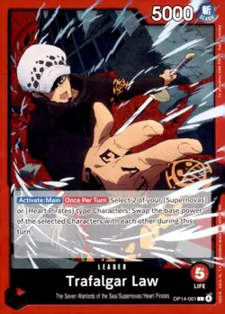 One Piece TCG The Azure Sea's Seven (OP14) Pick Your Card - Image 2