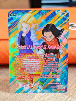 Android 17 & Android 18, Future Evil BT23-002 SLR - Dragon Ball Super Card Game - Image 1