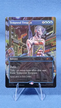 Temporal Trespass FOIL Secret Lair x Iron Maiden Album Art​ MTG - Image 1